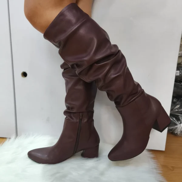 Bota Arrugada Vinotinto