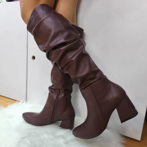 Bota Arrugada Vinotinto