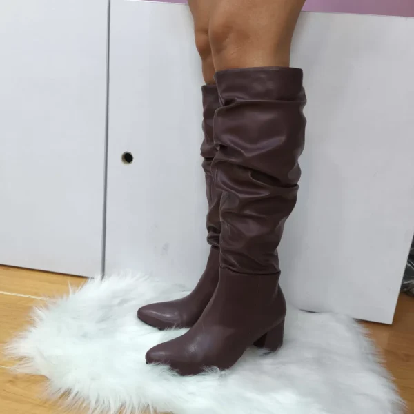 Bota Arrugada Vinotinto