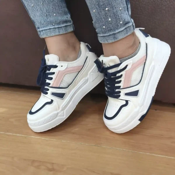 Tenis Eagle Azul/Rosado