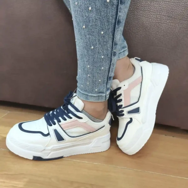 Tenis Eagle Azul/Rosado