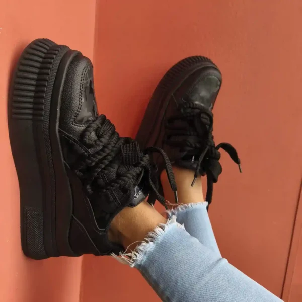 Tenis Tornasol Negro