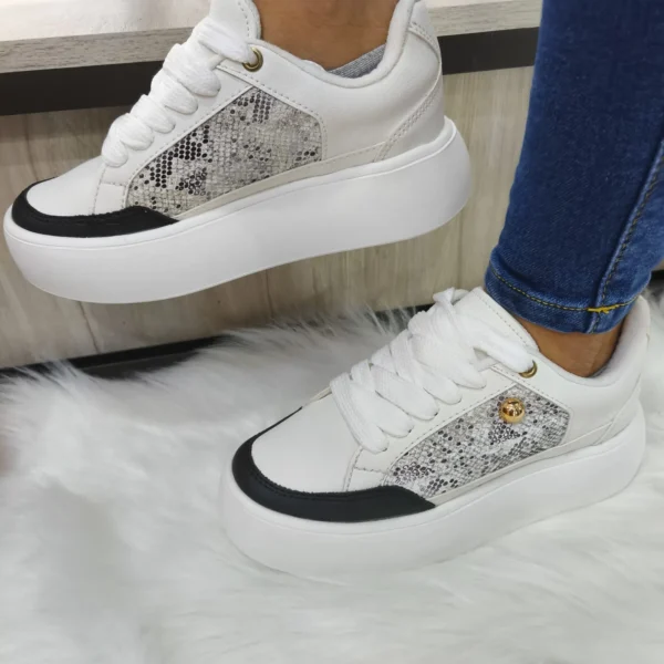 Tenis de Piel - Black Snake