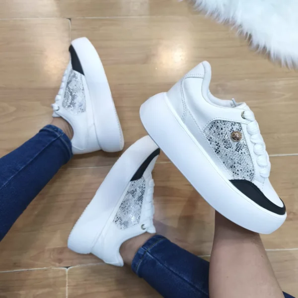 Tenis de Piel - Black Snake